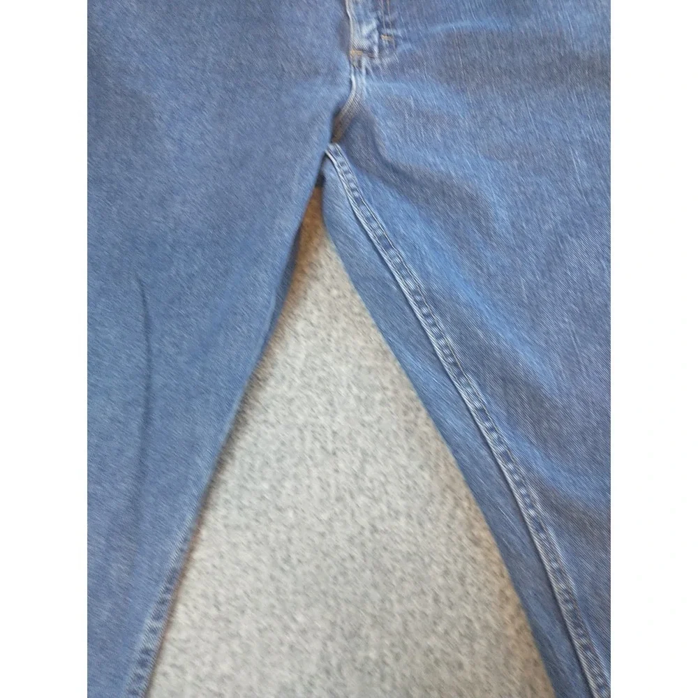 Wrangler Hero Authentic Mens Blue Straight Leg Jeans 38x31 Medium Wash 97T01VR